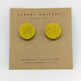 Colourful Studs - Mustard