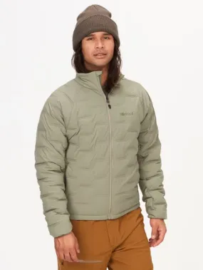 Marmot Mens WarmCube Active Novus Q Quilted Full Zip Jacket Vetiver Grey 2XL