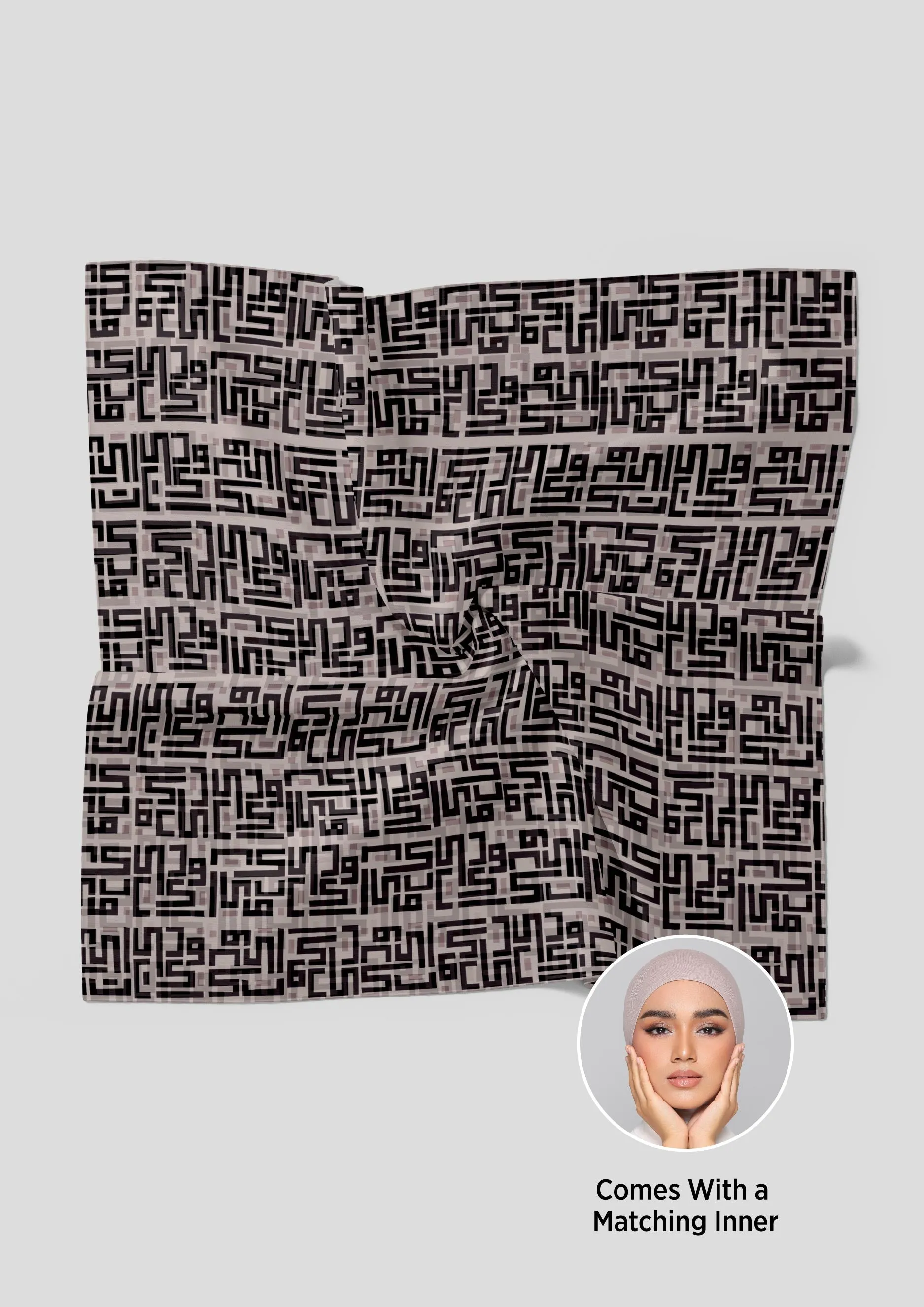 Monogram Gold - Shawl With Inner