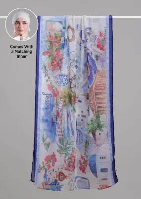 Santorini - Shawl With Inner