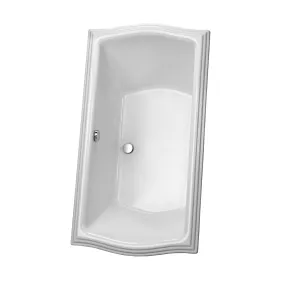 TOTO ABY784N#01N Acrylic Soaker Bathtub Clayton 7236 Cotton